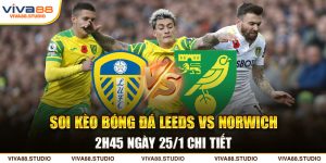 Soi kèo bóng đá Leeds vs Norwich 2h45 ngày 25/1
