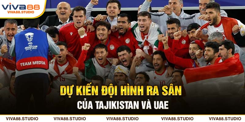 đội hình Tajikistan và UAE